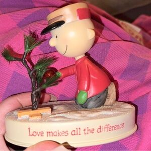 Charlie Brown hallmark Christmas decor